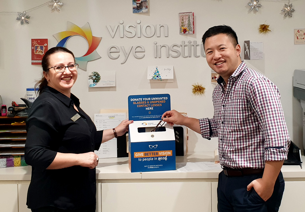 One Vision Giving back to communities Vision Eye Institute
