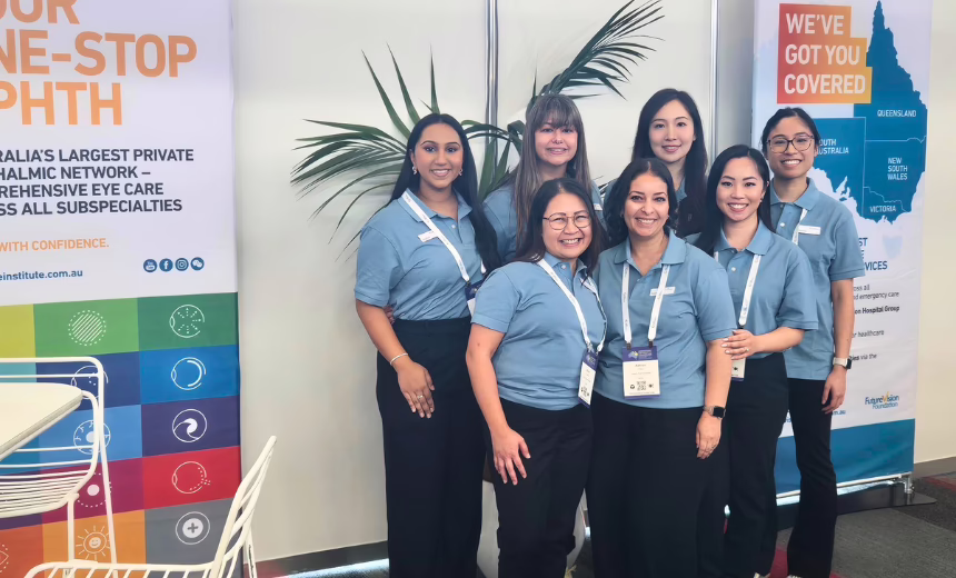 Vision Eye Institute orthoptists attending the International Orthoptic Conference (IOC) 2025 in Brisbane