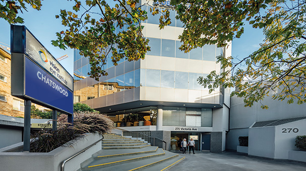 Vision Eye Institute Chatswood clinic exterior